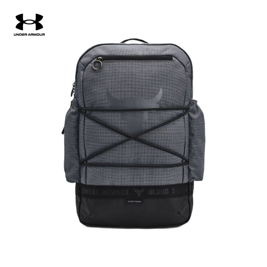 Balo unisex Under Armour Project Rock Training Backpack U Black/Black/Pitch Gr - 1372291-001