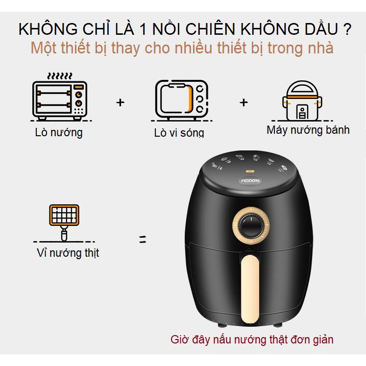 Nồi chiên không dầu FEDDERS 6L