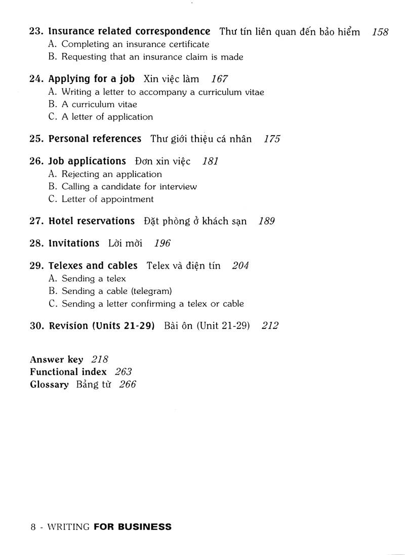 Luyện Kỹ Năng Viết Thư Tín Thương Mại - Writing For Business
