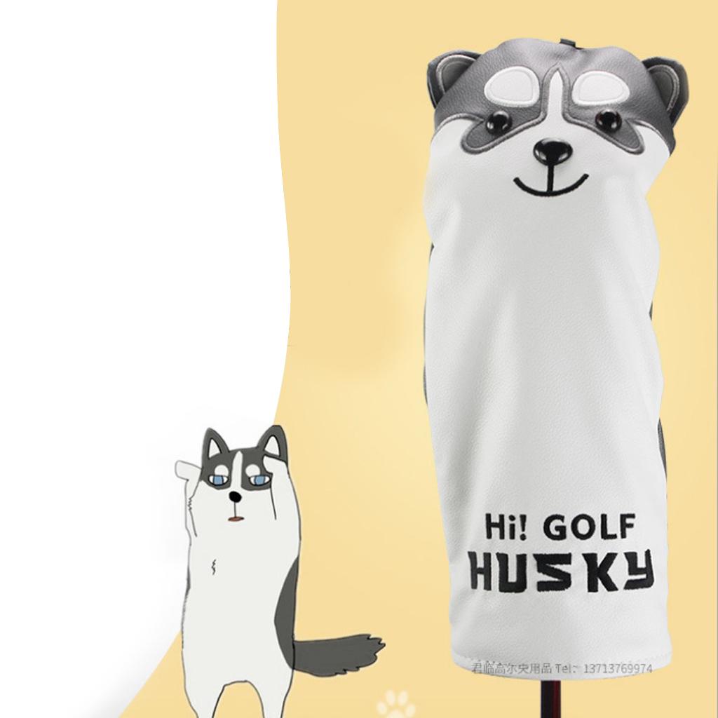 3 Pack Golf Club Headcover, Performance PU Golf Head Cover for Wood Drivers