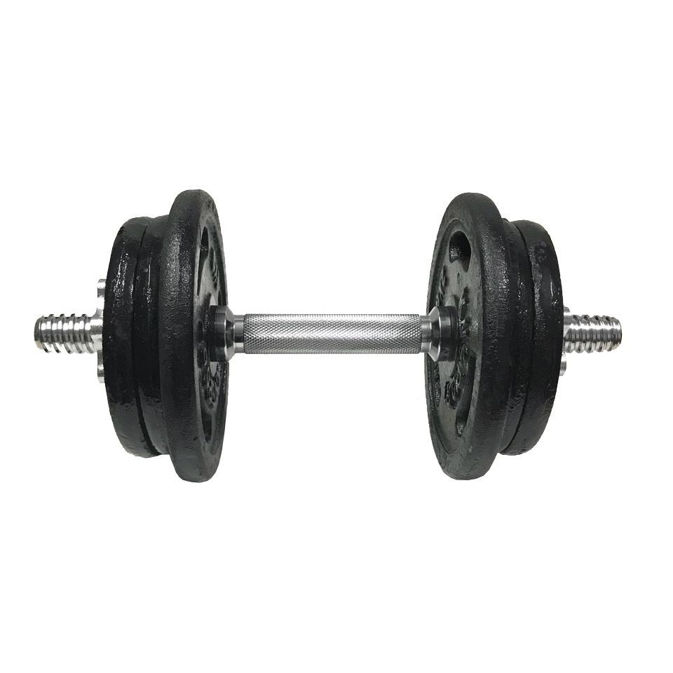 Bộ 2 tạ miếng gang bánh tạ gang 3 lỗ 2kg hoặc 3kg hoặc 5kg