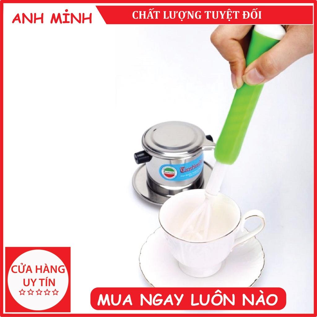 Cây đánh bọt cafe/cà phê cầm tay, đánh trứng bằng nhựa có lò xo/ Cây tạo bọt cafe bằng nhựa