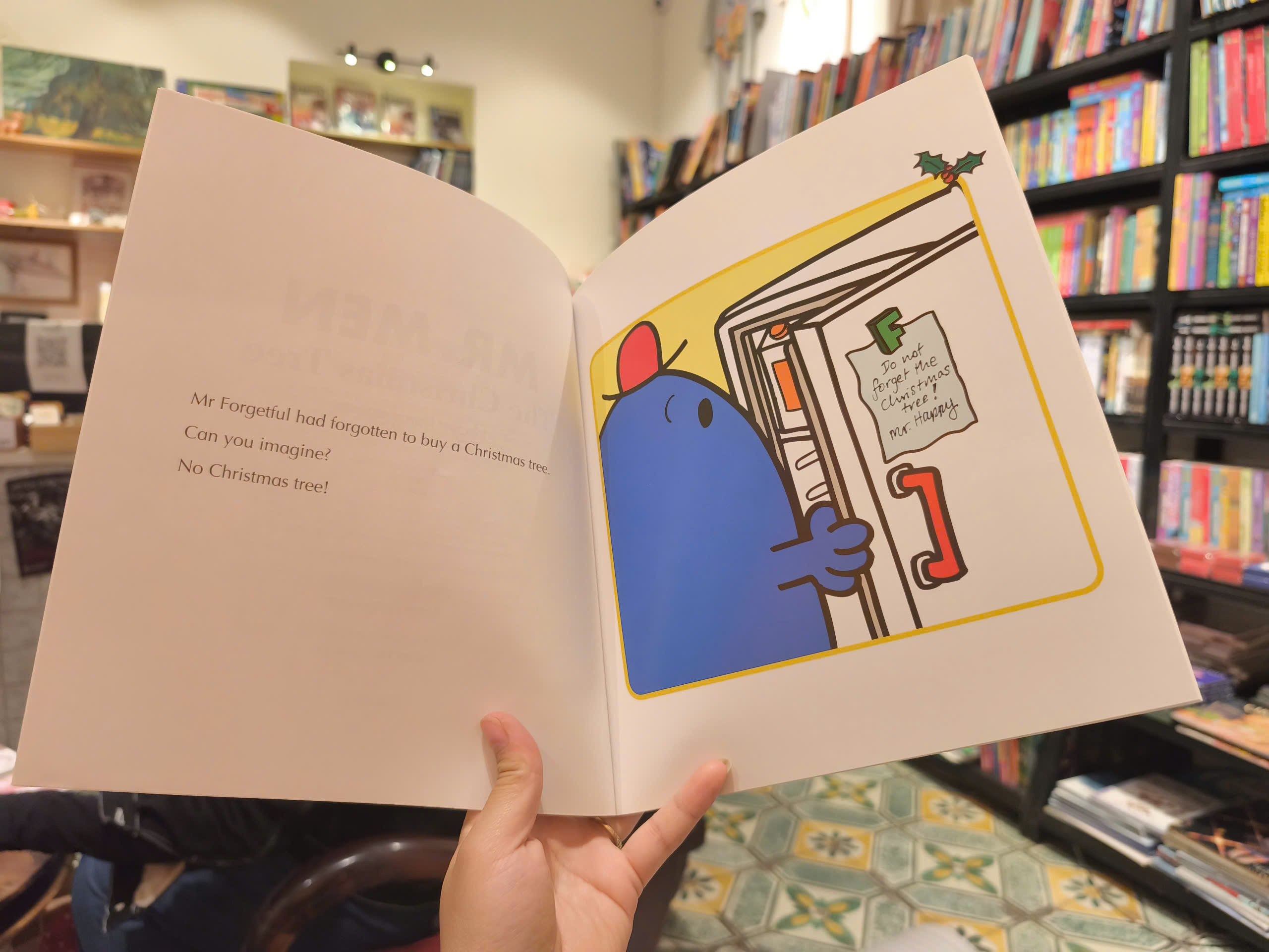 Sách - Mr Men The Christmas Tree by Roger Hargreaves - Sách thiếu nhi