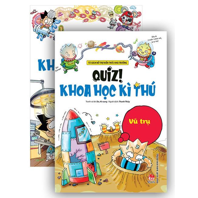 Combo Sách - Quiz ! Khoa học kì thú ( 10 Quyển ) - Nxb Kim Đồng