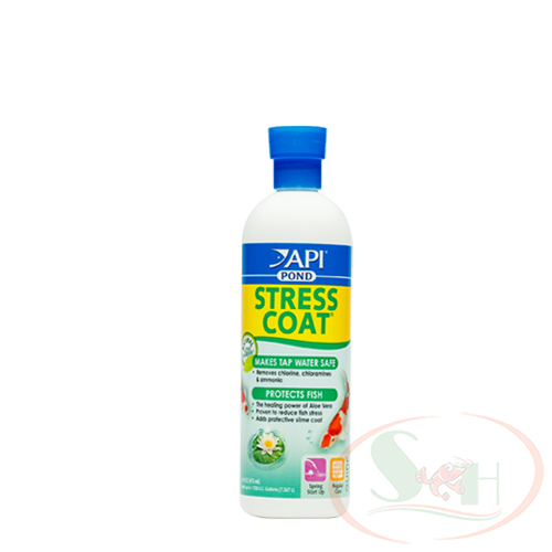 Dung dịch giảm stress API Pond Stress Coat xử lý nước khử clo độc bể cá tép thủy sinh