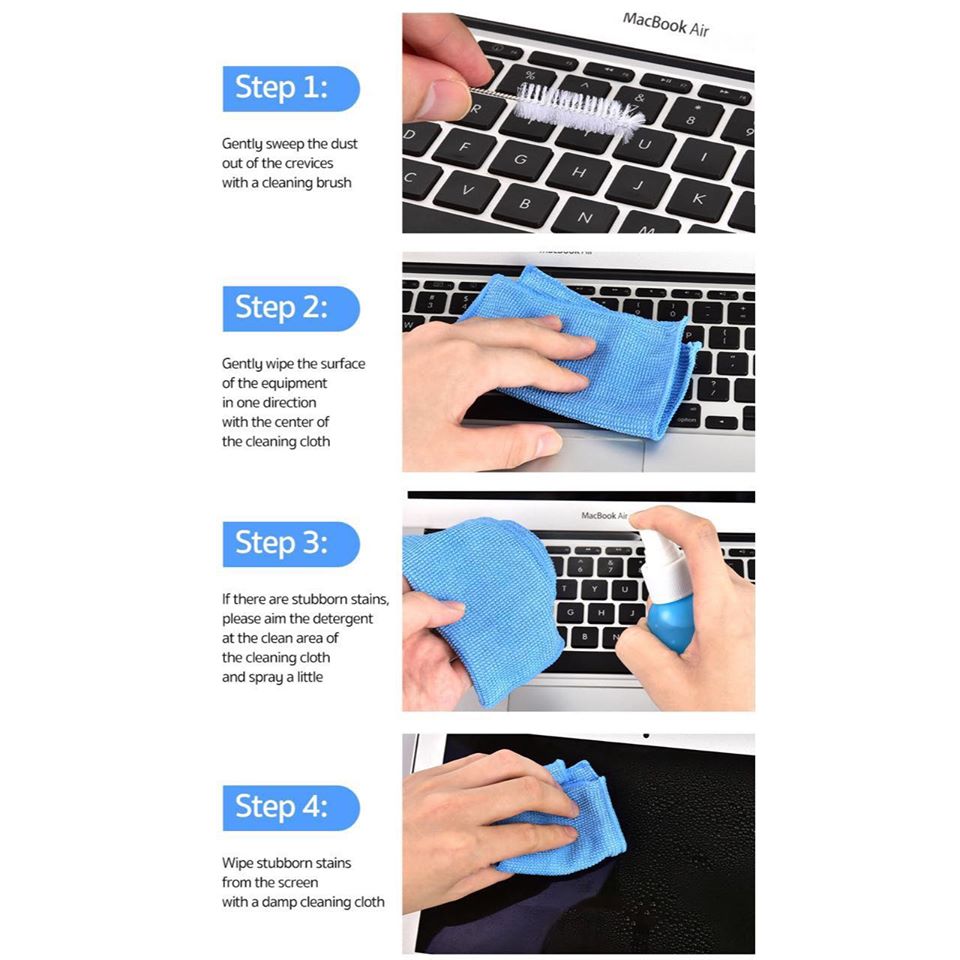 Bộ vệ sinh đa năng 7 món cho tất cả các thiết bị số hiệu Coteetci Digital Cleaner Kit - Hàng nhập khẩu