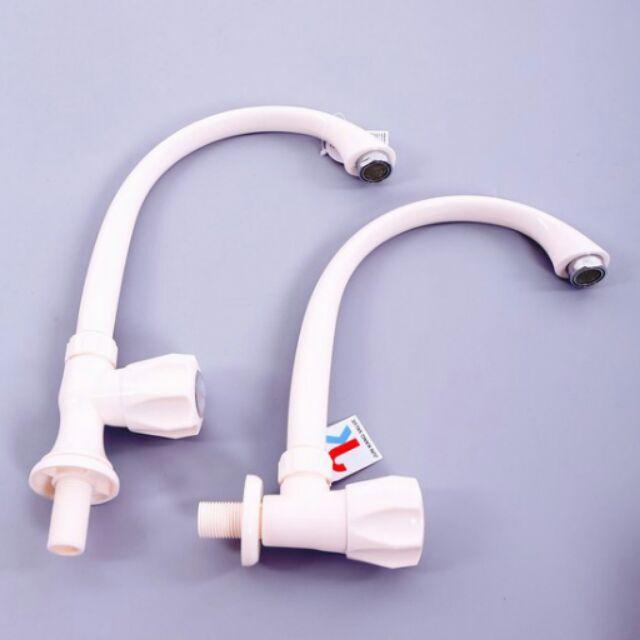 Vòi rửa bát đóng vỉ hàng cao cấp ,vòi rửa chén đóng vỉ , vòi đơn vỉ 1 đường nước nhựa
