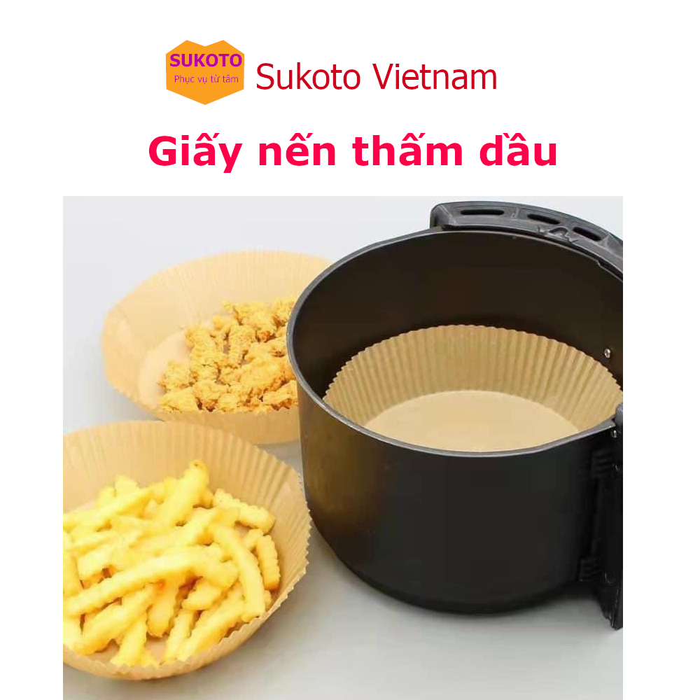 GIẤY NẾN THẤM DẦU DẠNG KHUÔN MÀU NÂU VINTAGE