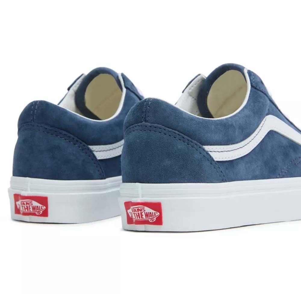 Giày Vans Old Skool Pig Suede Vintage Indigo - VN0005UFAHU