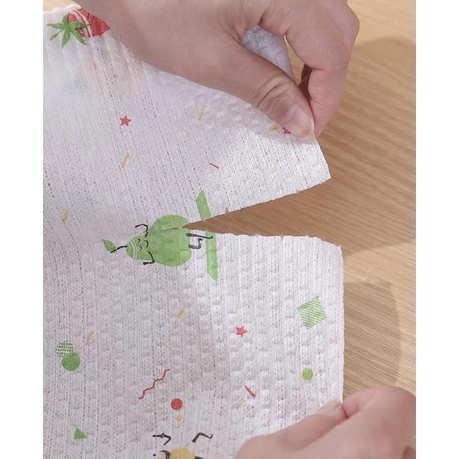 Giấy Lau Đa Năng - Khăn Lau Bếp, Lau Tay Có Thể Giặt Được