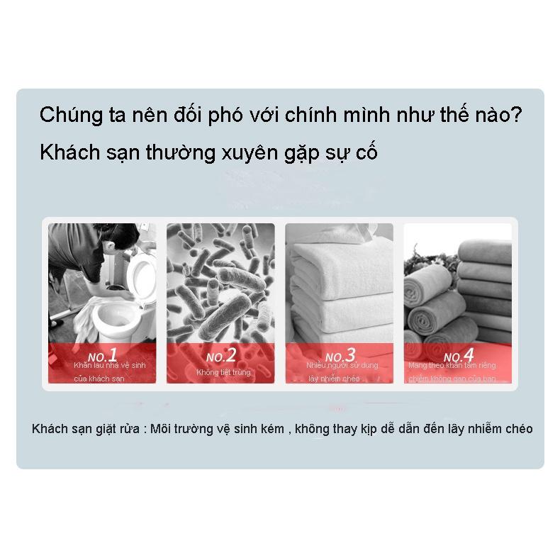 Khăn mặt dùng một lần Khăn cotton tinh khiết dày cộng với khăn mặt Khăn tắm khách sạn du lịch lớn