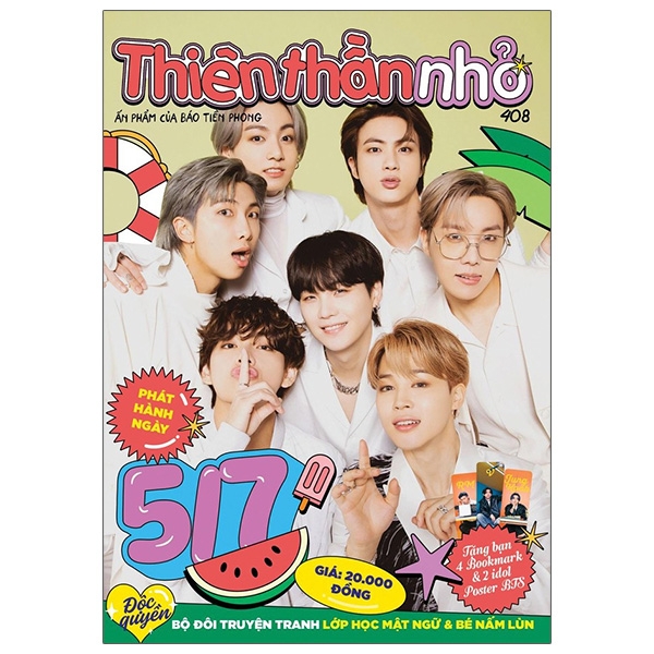 Thiên Thần Nhỏ - Số 408 - Tặng Kèm Bookmark + Poster Khổ Lớn BTS