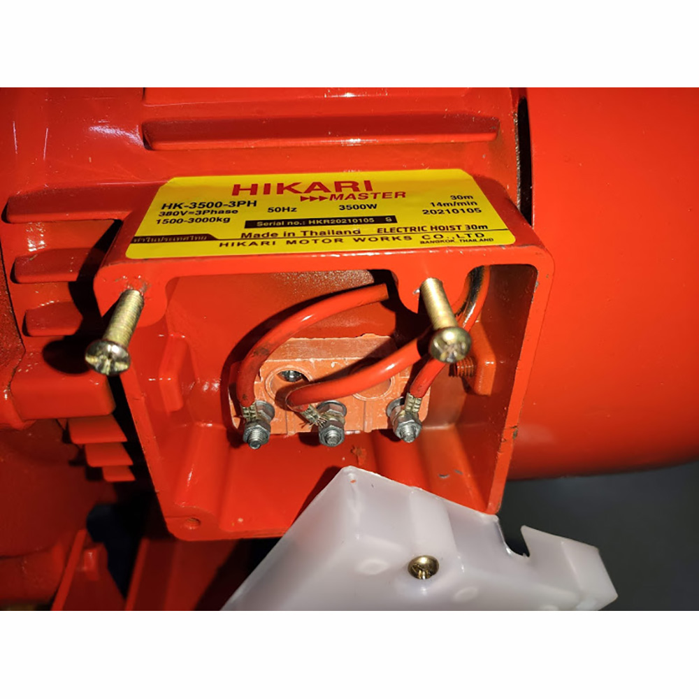 Máy tời điện mặt đất HKR HK-2000 1 tấn và HK-3500 1,5 tấn - Máy tời điện quấn dây đồng chịu nhiệt