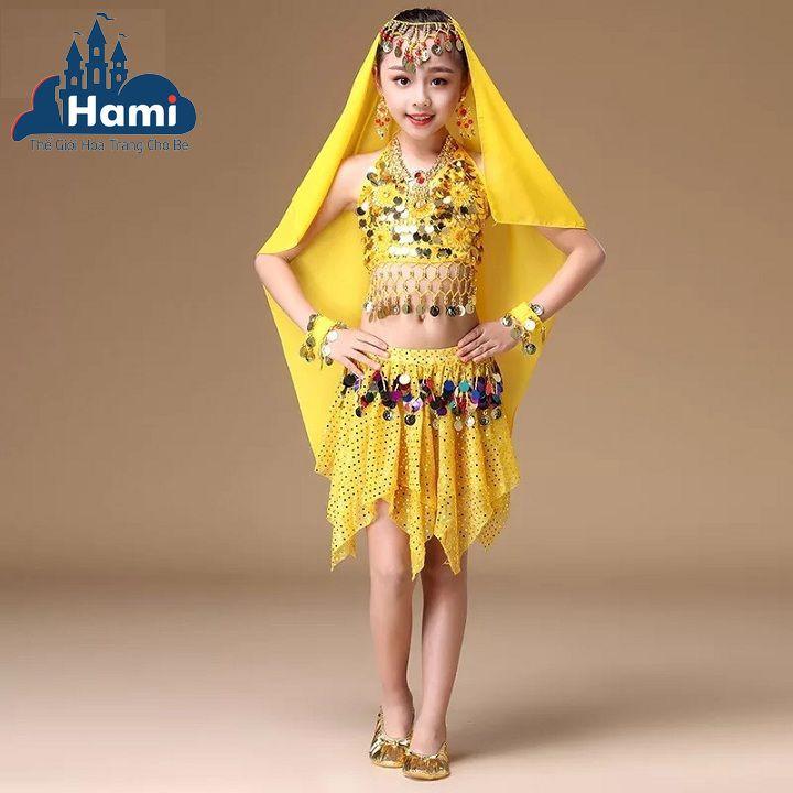 TRANG PHỤC MÚA BỤNG BELLY DANCE CHO BÉ GÁI