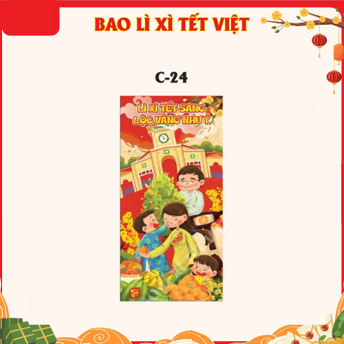 Bao Lì Xì 2023 Set 10 cái - C24