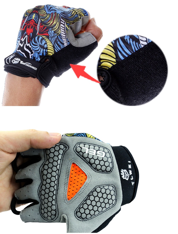 ROGTZ Găng tay tập gym hình xăm - Hàng Nhập Khẩu