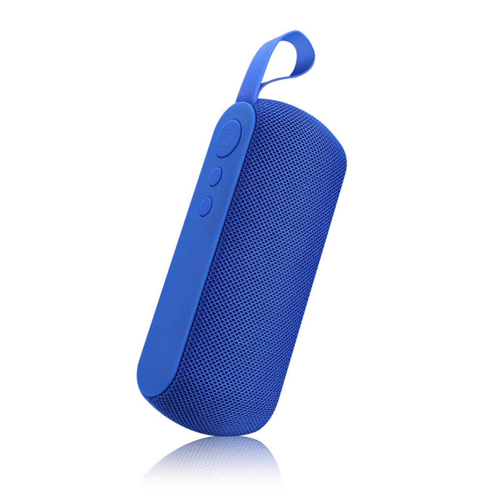 Portable Mini Bluetooth 4.2 Speaker for Home Travel 800mah Pocket Size Blue