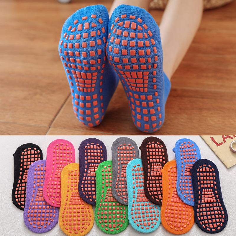 Trẻ em người lớn chống trượt tất cả trẻ em-trẻ blampoline vớ cotton cotton sockity chàng trai thể thao con gái bên ngoài vớ trẻ em Color: Coffee Size: EU23-29