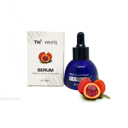 Serum trắng da, se khít lỗ chân lông TH-WHITE 40ml