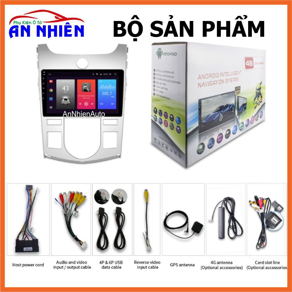 Màn Hình 9 inch Cho Xe CERATO/FORTE 2007-2014, Đầu DVD Android Tiếng Việt Kèm Mặt Dưỡng Giắc CERATO/FORTE