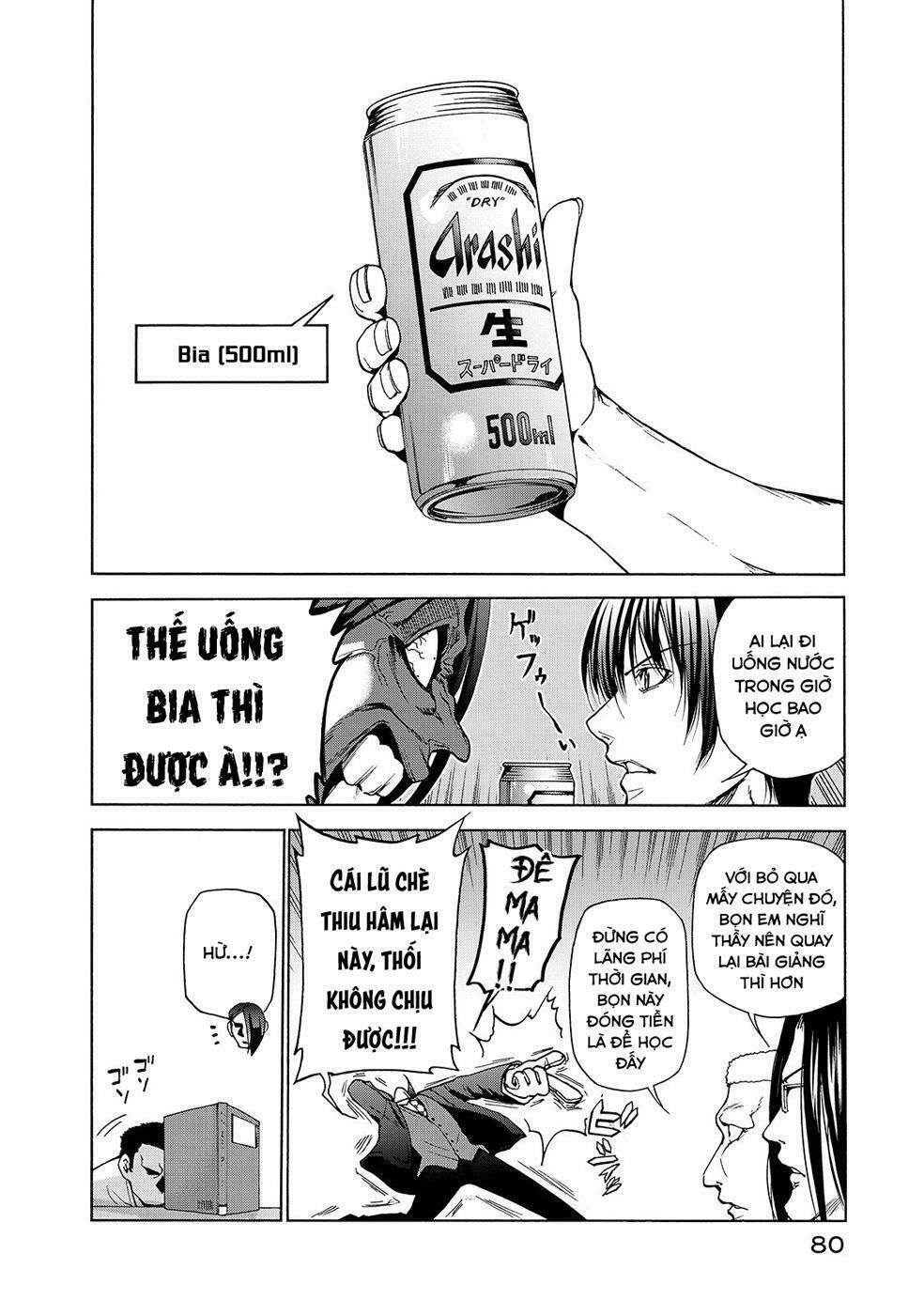 cô gái thích lặn - grand blue chapter 31 10