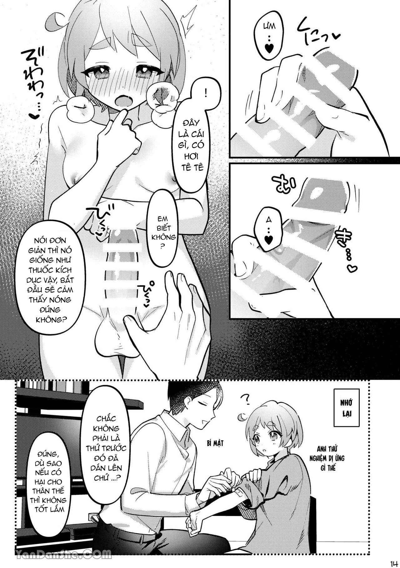 hai người cùng chơi trò tặng quà lễ tình nhân CHƯƠNG 1.1 14