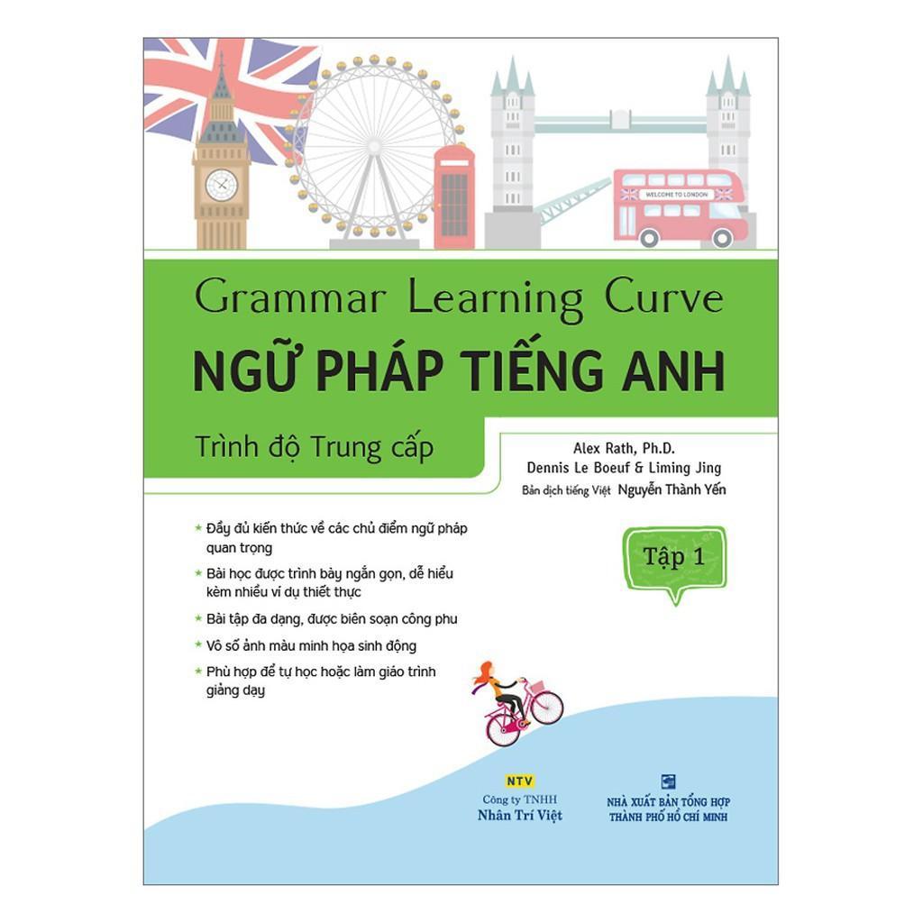 Sách - Ngữ Pháp Tiếng Anh - Trình Độ Trung Cấp - Tập 1 - Nhân Trí Việt - ảnh 2