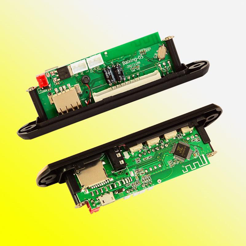 UNISIAN Bluetooth Bộ Giải Mã Ban HIFI MP3 WMA Âm Thanh Nghe Hỗ Trợ Aux Đĩa USB TF-Card Đài Phát Thanh Bộ Giải Mã mô đun Cho Xe Hơi Amplifer
