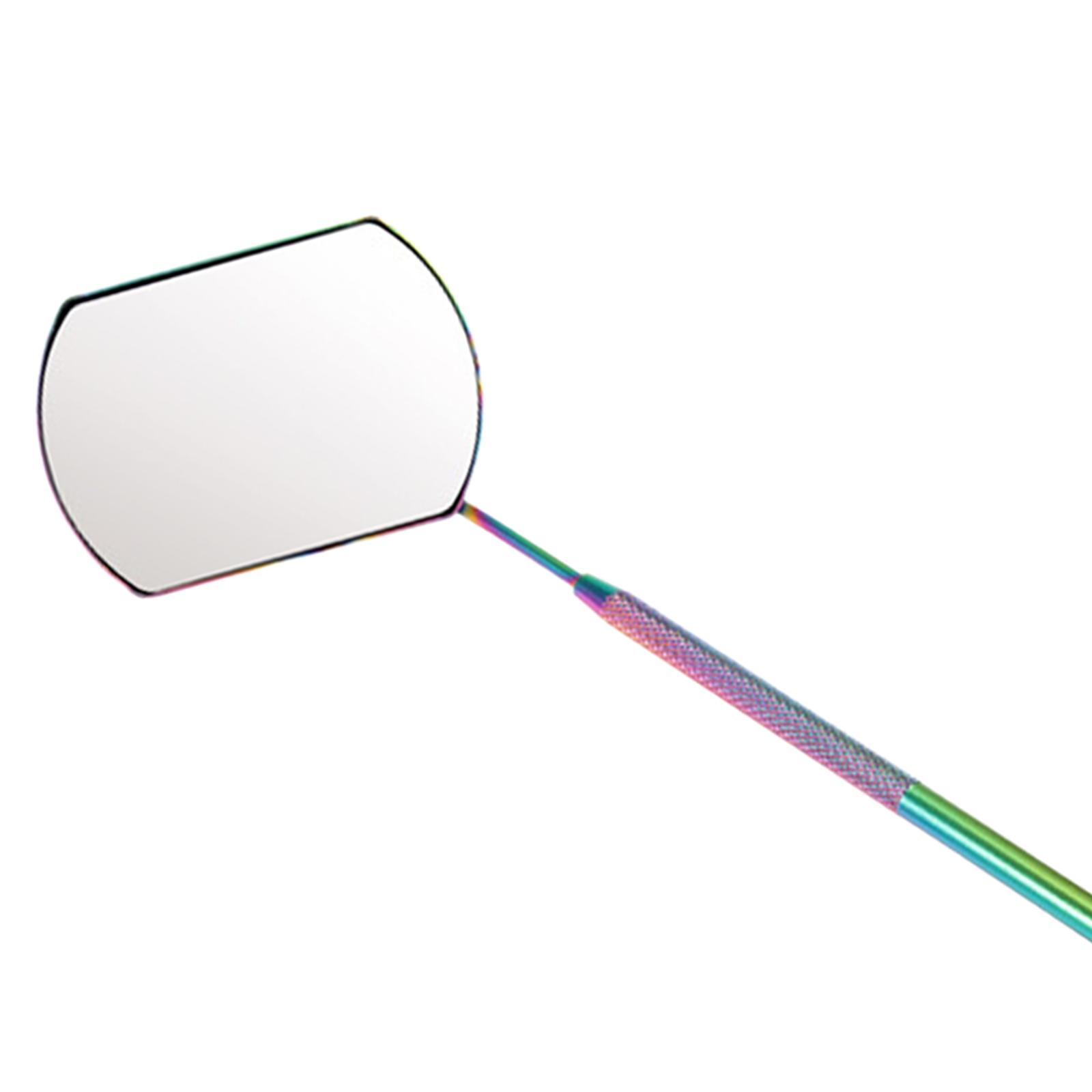 Eyelash Tools, Stainless Steel Mirror for Checking Eyelash Extension Applying Eyelash Tools Salon Home Use