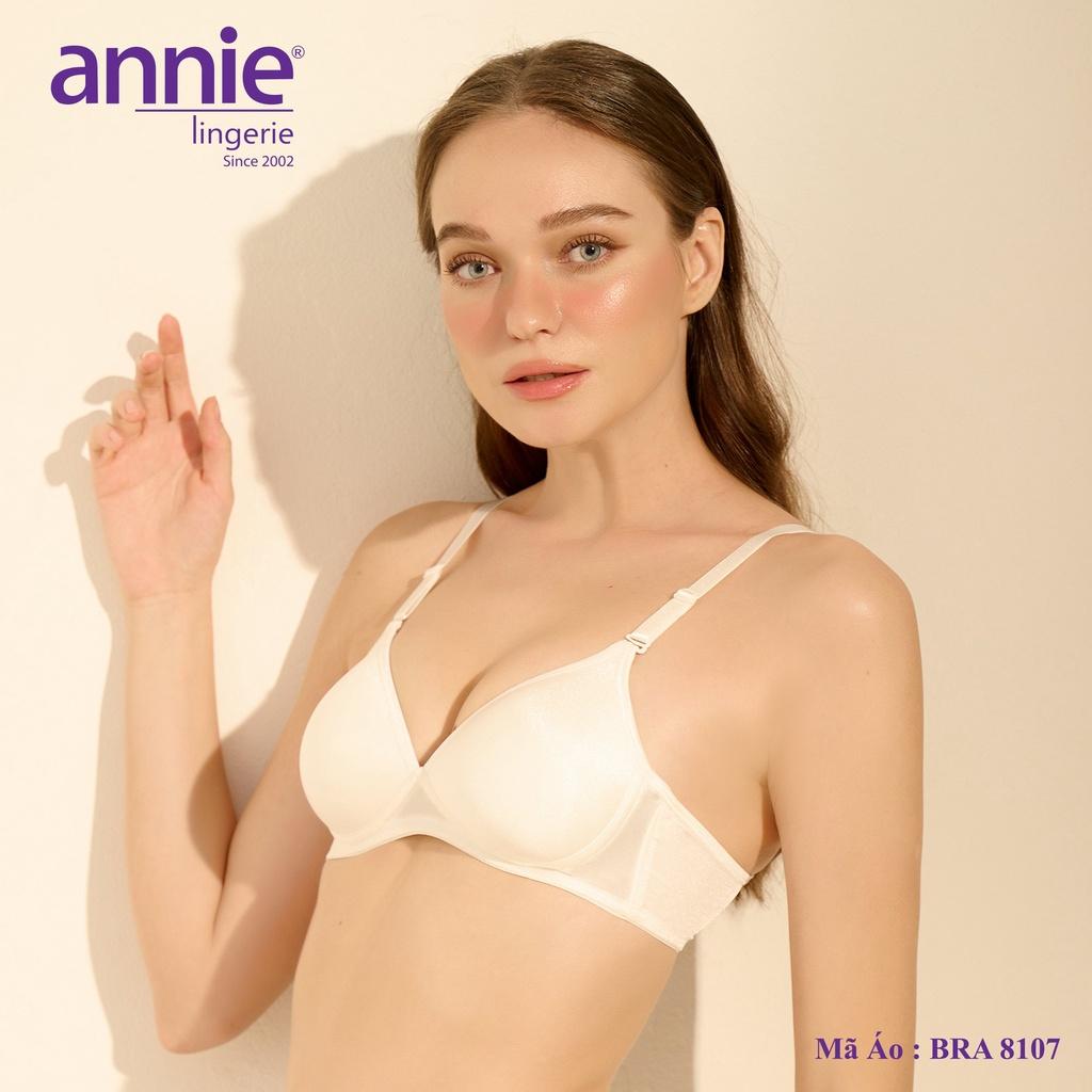 Áo Ngực annie Cao Cấp Không Gọng annie bra 8107 mút mỏng mềm mịn, ôm ngực, nâng ngực, thoáng mát, thoải mái, không cộm