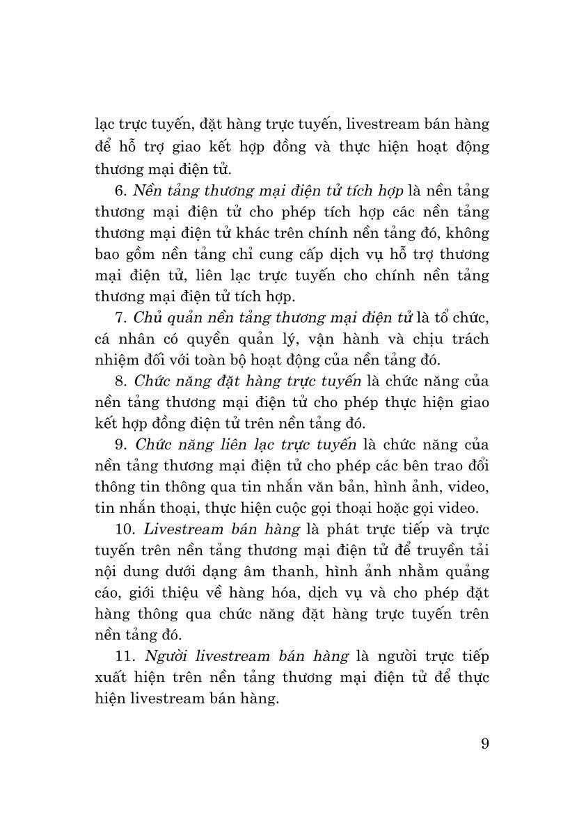 Luật Thương mại điện tử năm 2025