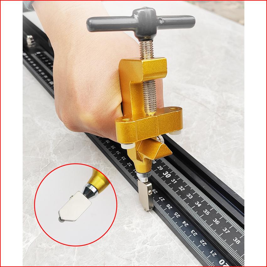 ̂̃ ́ Bộ Dao Cắt Gạch Men, Kính, Gương Kèm Tay Tách Gạch Kính Cao Cấp Đầy Đủ - 2 Dao Cắt Kiếng