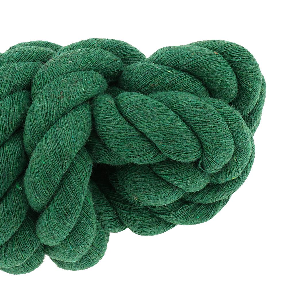 Horse Lead Ropes Halters Cotton Weave Rein Green