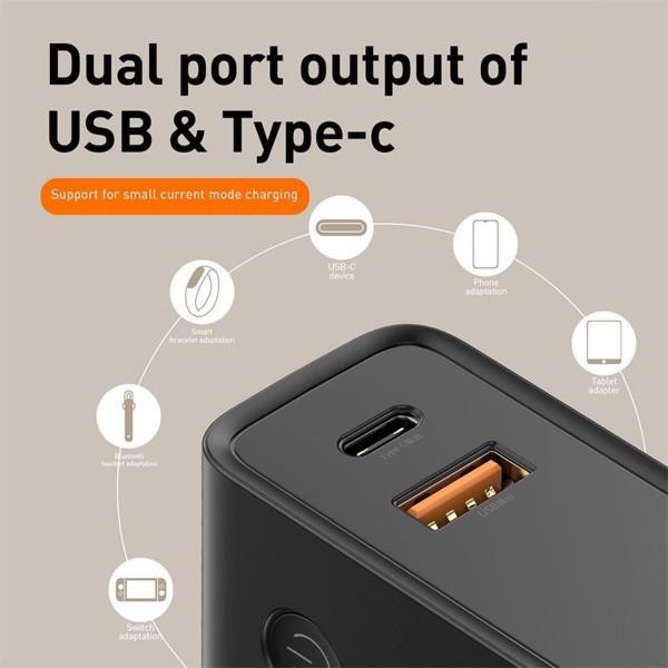 Bộ sạc nhanh tích hợp pin dự phòng Baseus Power Station 2in1 10000mAh PD3.0/ QC3.0 -Hàng Chính Hãng