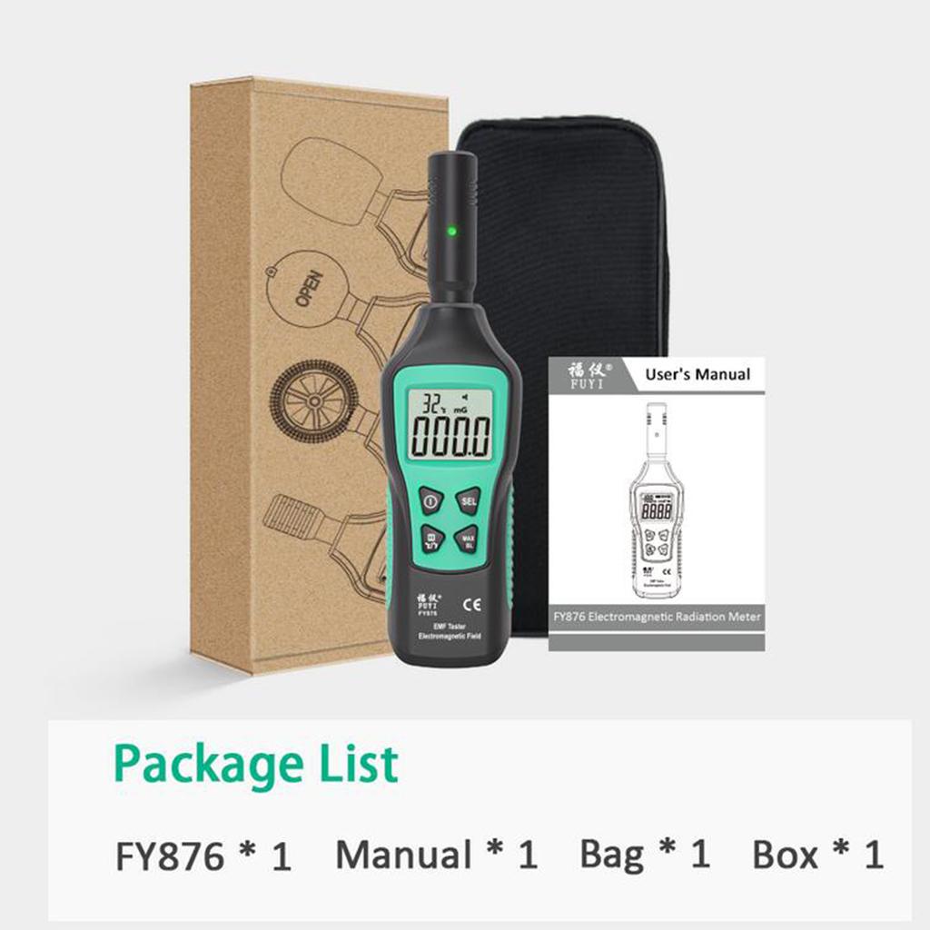 EMF High Precision Wave Radiation Detector Digital Geiger Counter