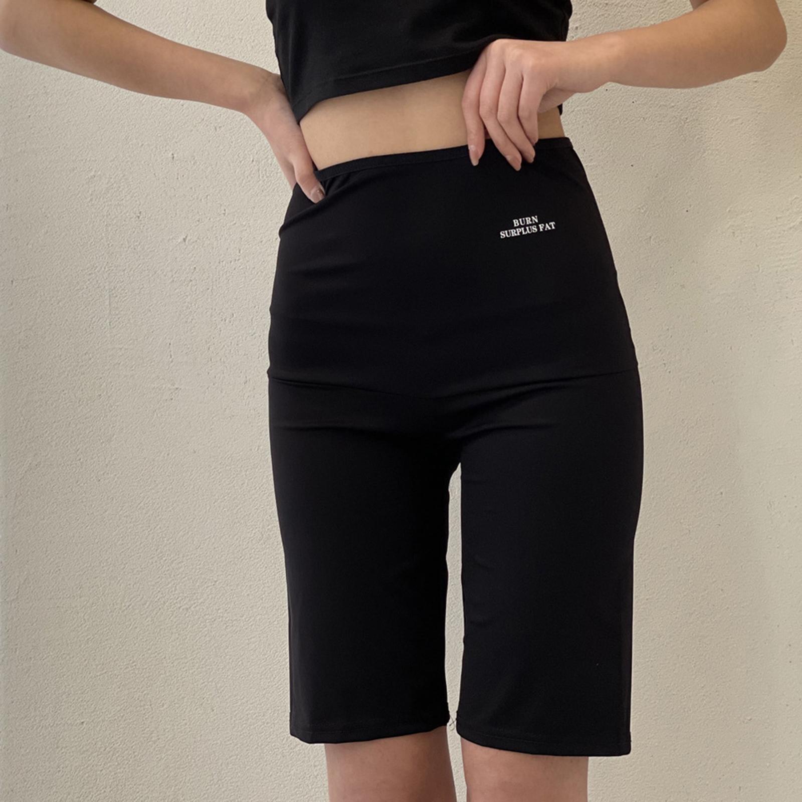 2x Women Sauna Pants Slimming Tummy Gym Summer Thermo Shapewear Shorts