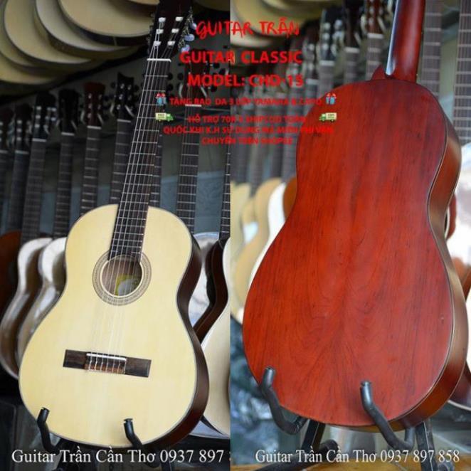 | ĐÀN GUITAR CLASSIC | MODEL: CHD-15 | HÃNG GUITAR TRẦN NỔI TIẾNG