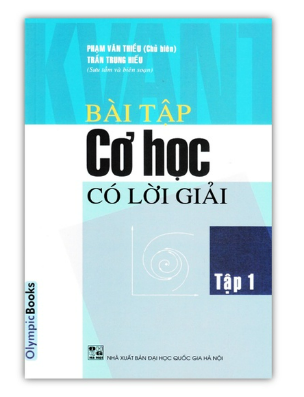 Sách - Bài tập cơ học có lời giải Tập 1 (OB)