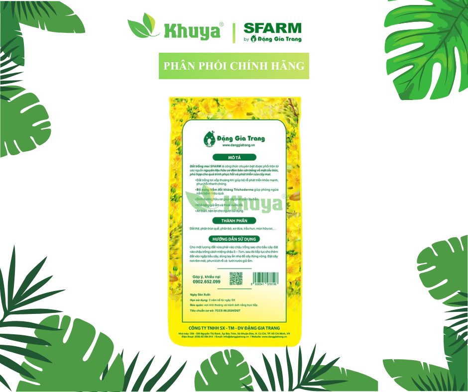 Đất trồng mai Sfarm 20md3