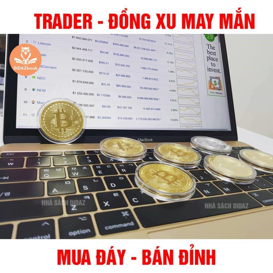 Đồng xu mạ vàng, bạc 24k may mắn