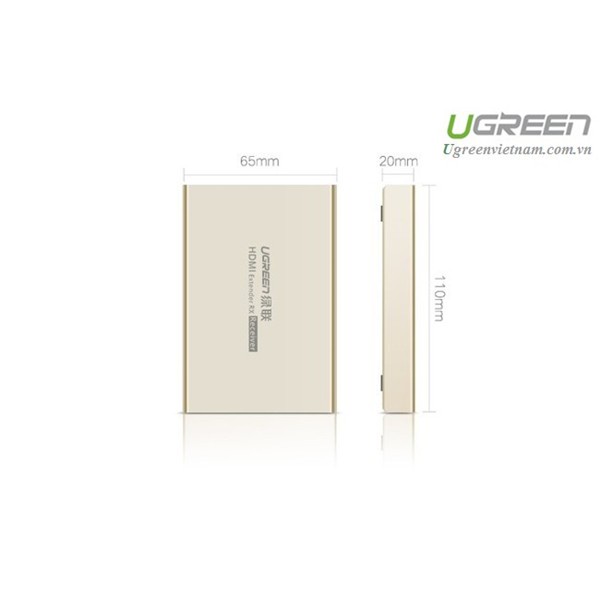Bộ nhận tín hiệu HDMI qua cáp mạng Lan 120m Ugreen GK40280 - - Hàng chính hãng