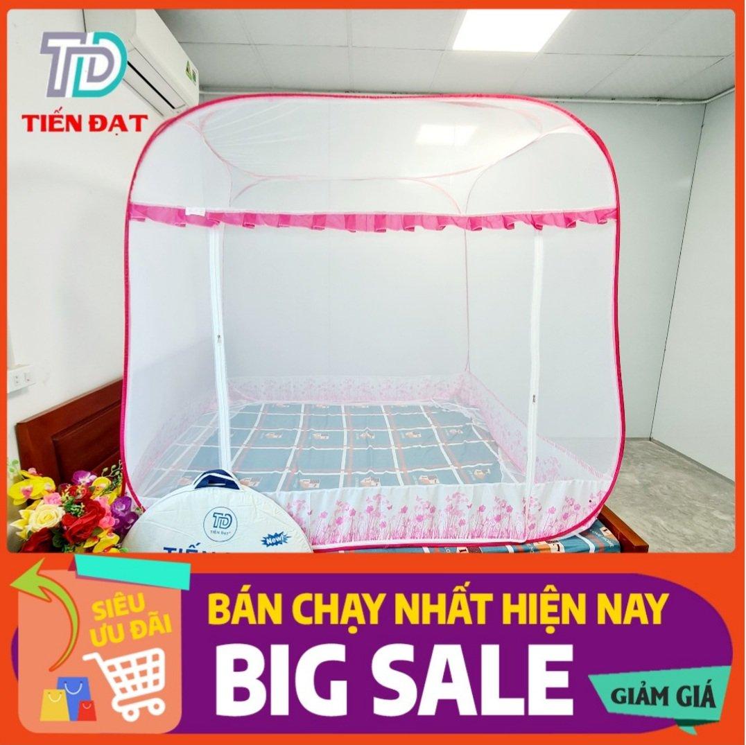 Mùng chụp tự bung đỉnh vuông , Màn chụp chống muỗi TIẾN ĐẠT