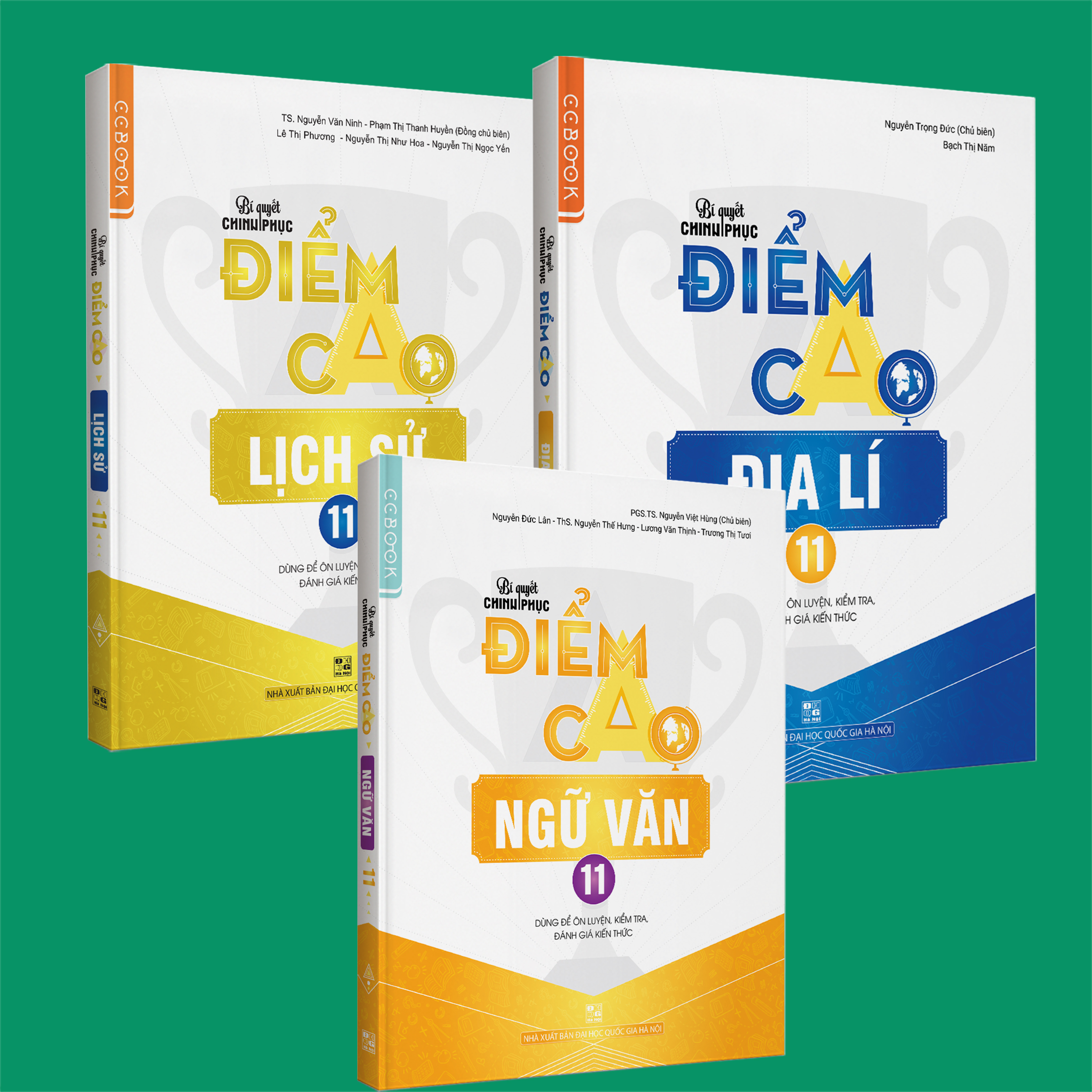 Combo khối C Bí quyết chinh phục điểm cao Ngữ Văn 11 + Lịch Sử 11 + Địa lí 11