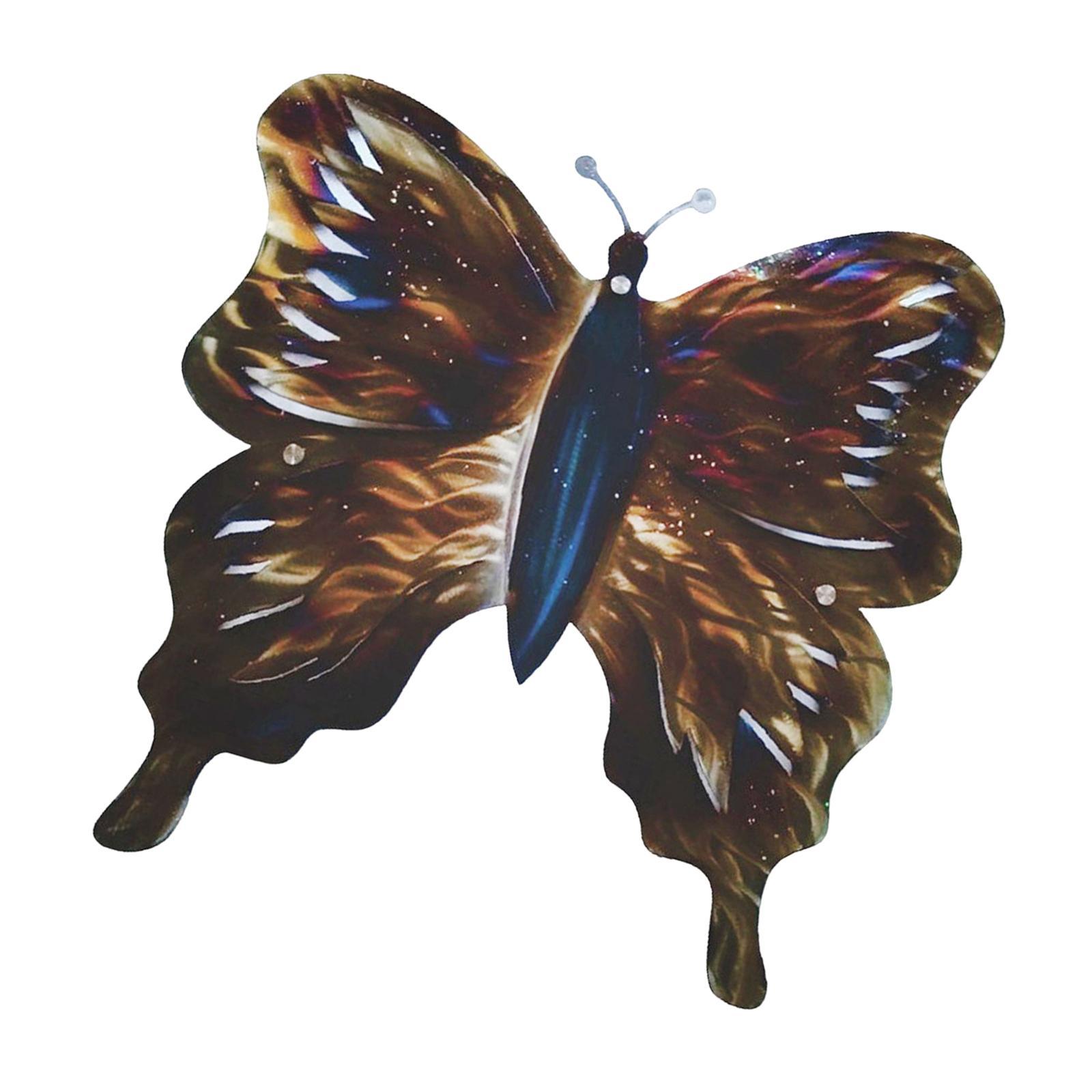 Modern Outdoor Butterfly Wall Sculptures for Home Living Room Decoration