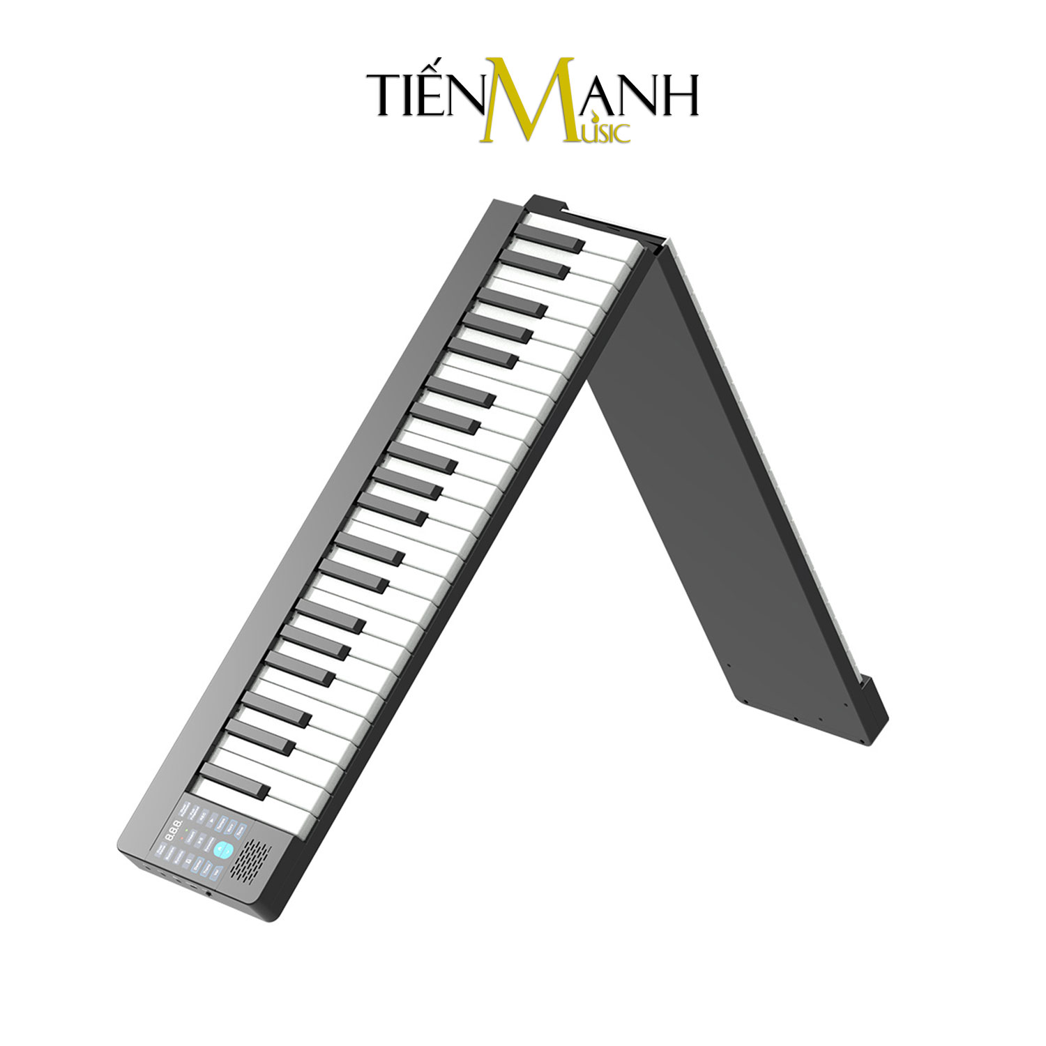 [Gấp Gọn] Đàn Piano Điện Konix PJ88S - 88 Phím Cảm Ứng Lực Có Loa PJ88 (Pin sạc, Bluetooth, Pedal) Hàng Chính Hãng