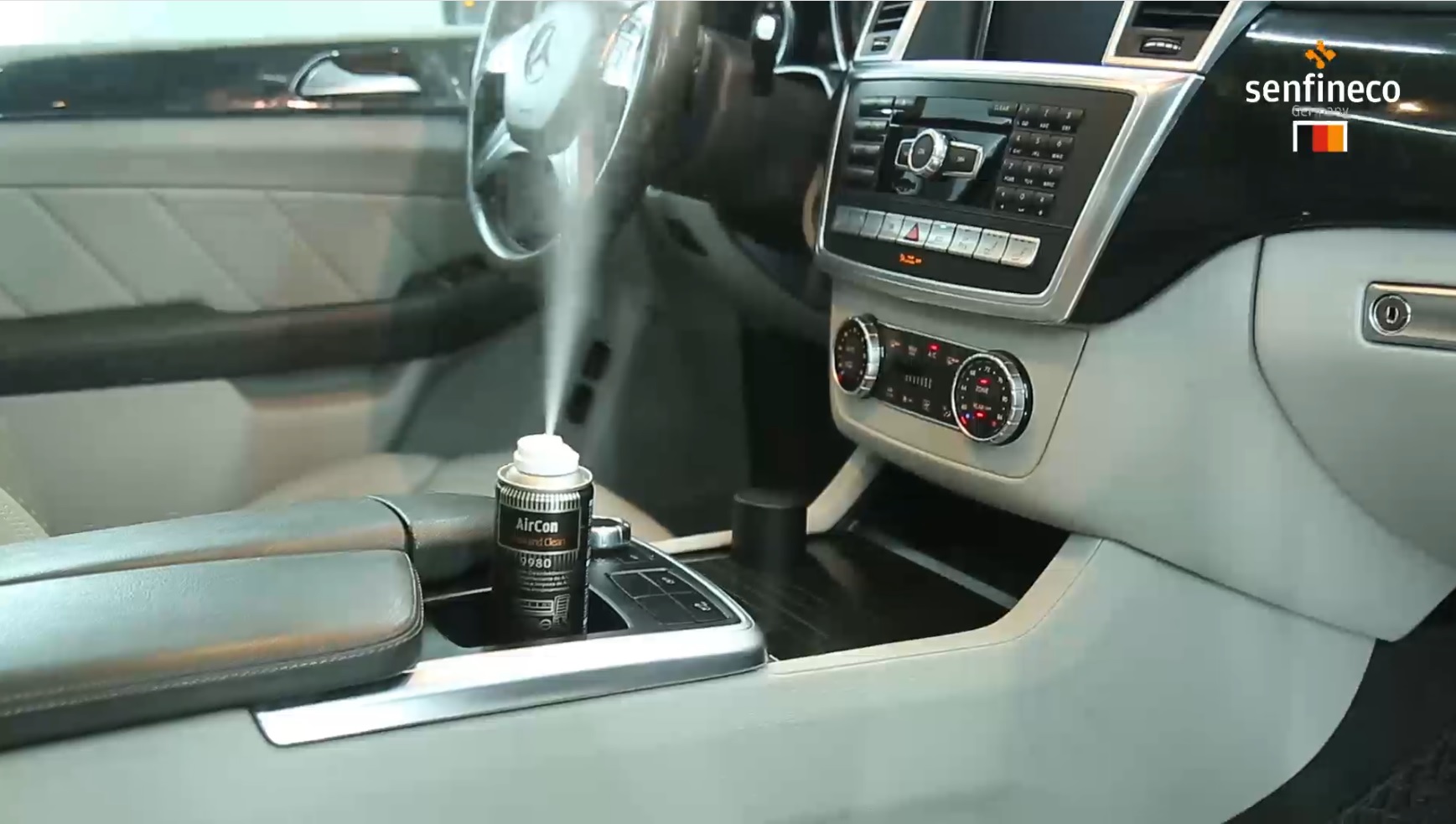 CHAI XỊT THƠM CHO XE LOẠI BỎ MÙI KHÓ CHỊU DO VI KHUẨN VÀ NẤM MỐC, XỬ LÝ KHÔNG KHÍ SẠCH, TƯƠI MÁT SENFINECO