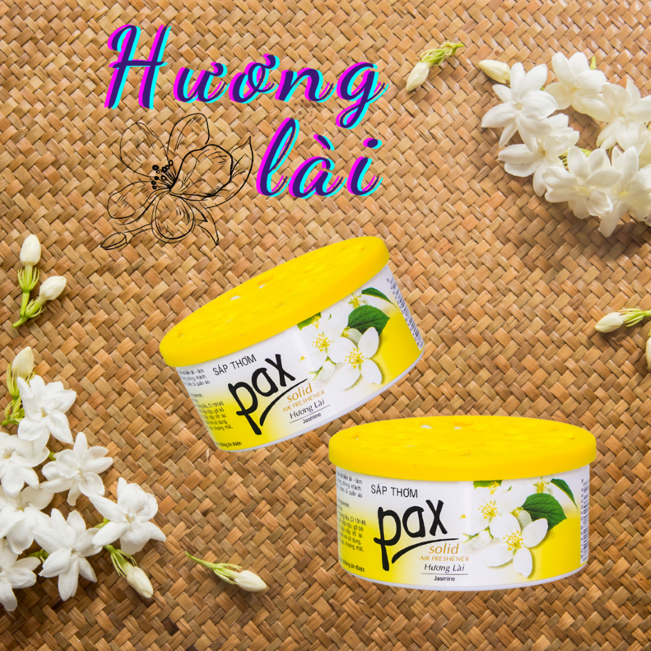 Sáp thơm Bông Tuyết Pax 100g - Hương Lài