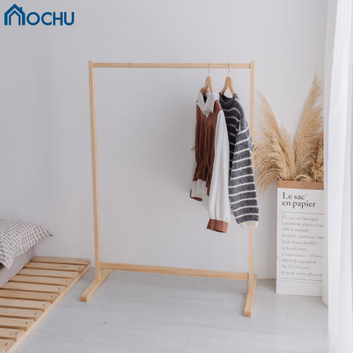 Giá Treo Quần Áo Gỗ Thông OCHU - Single Hanger