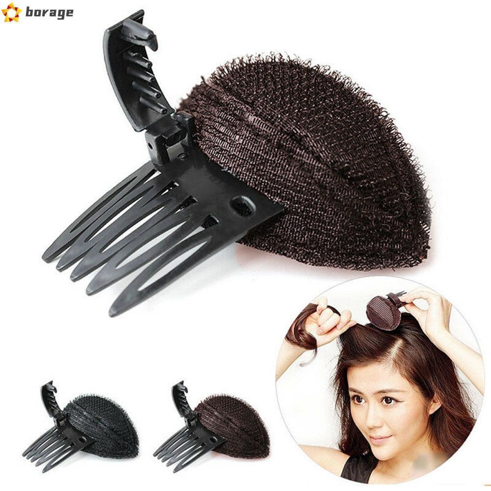 (Người bán hàng giỏi nhất) Kẹp tóc mái có đệm xốp làm phồng tóc bồng bềnh thời trang phong cách Hàn Quốc cho nữ