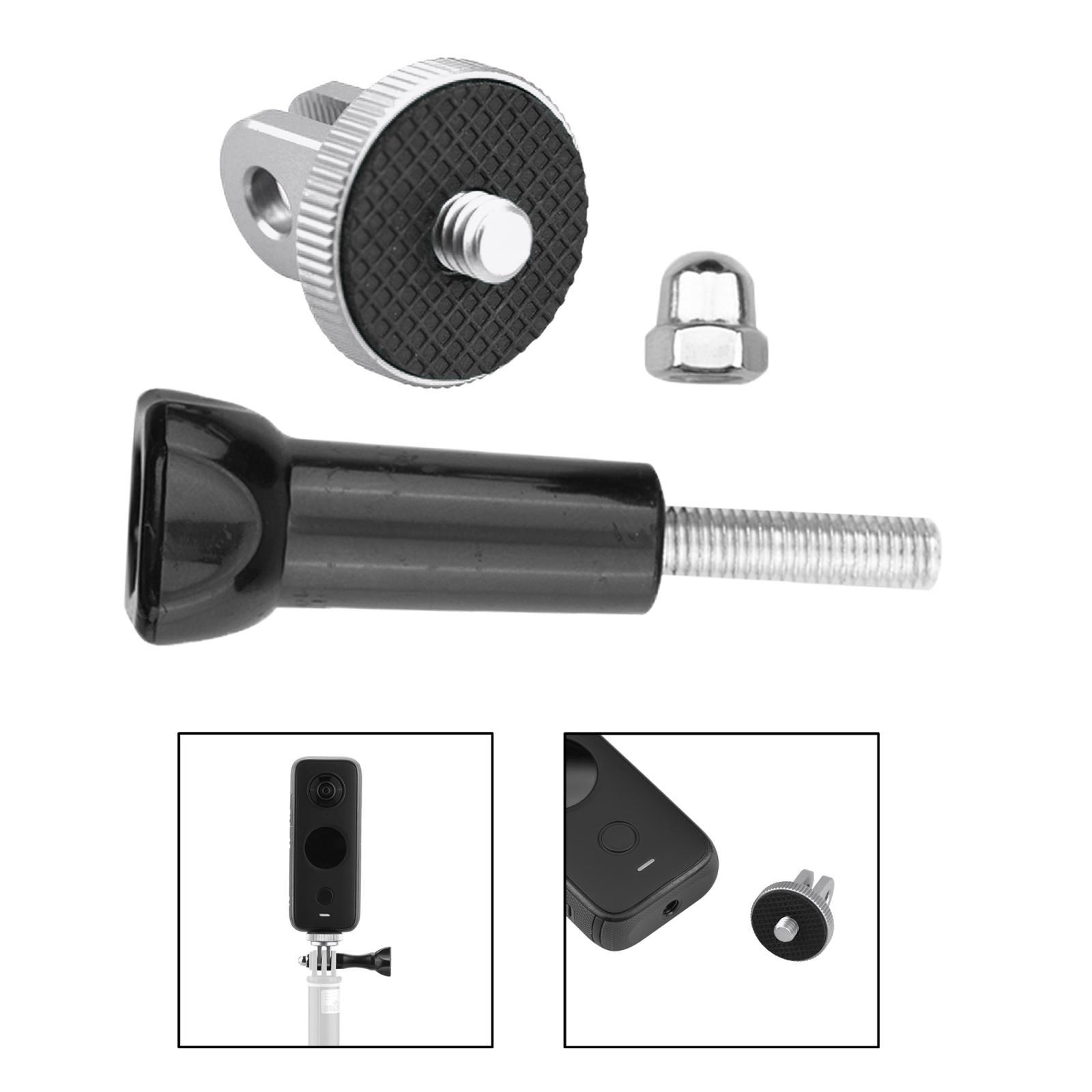 Camera 1/4" Screw Adapter Mount for Insta360 ONE X2 X Expand Tripod Chest Strap - Advanced manufacturing technology, high reliability performance